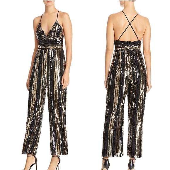 bardot goldie jumpsuit